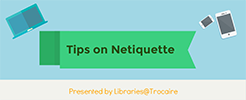 A thumbnail of the Netiquette infographic